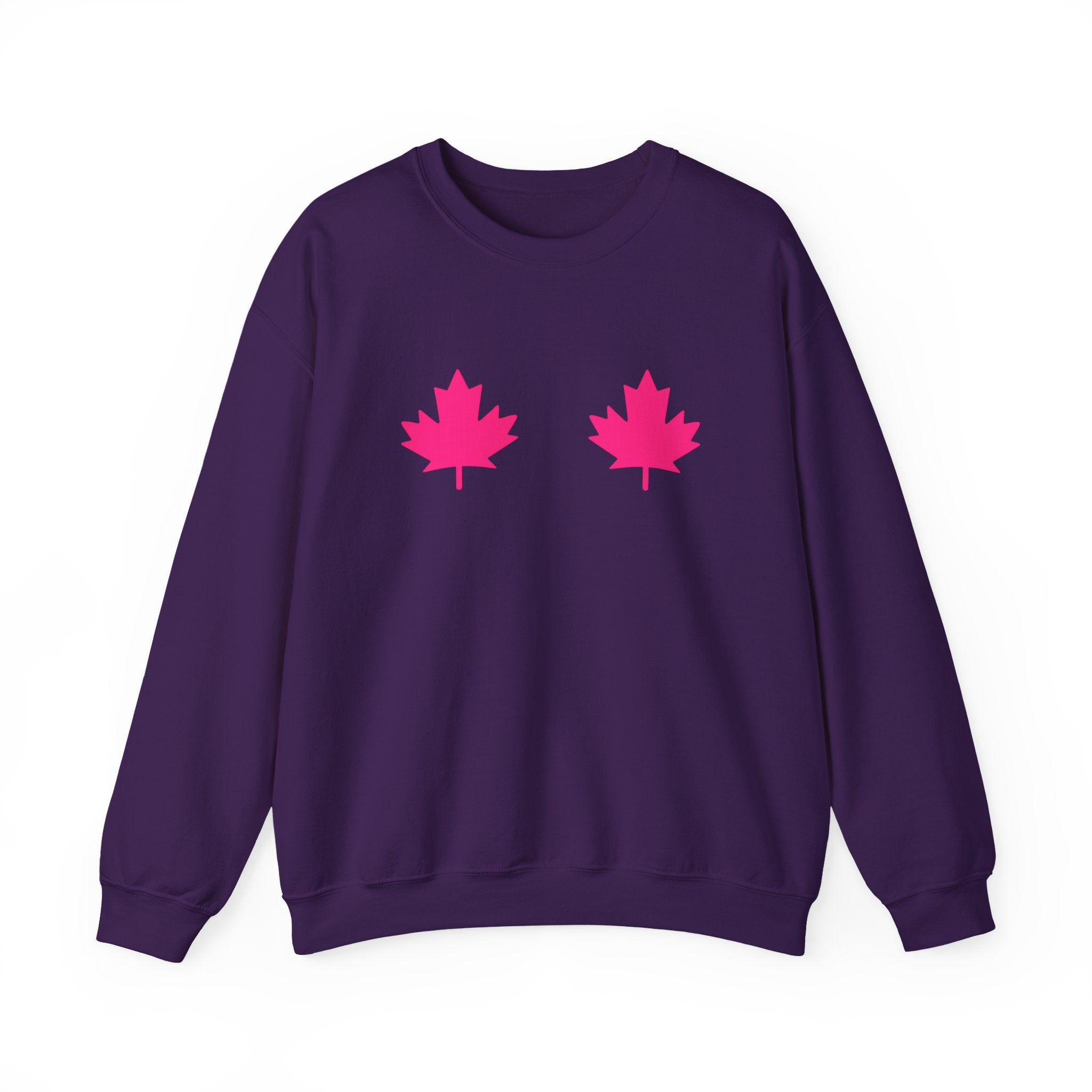 Purple Crewneck — Pink Maples