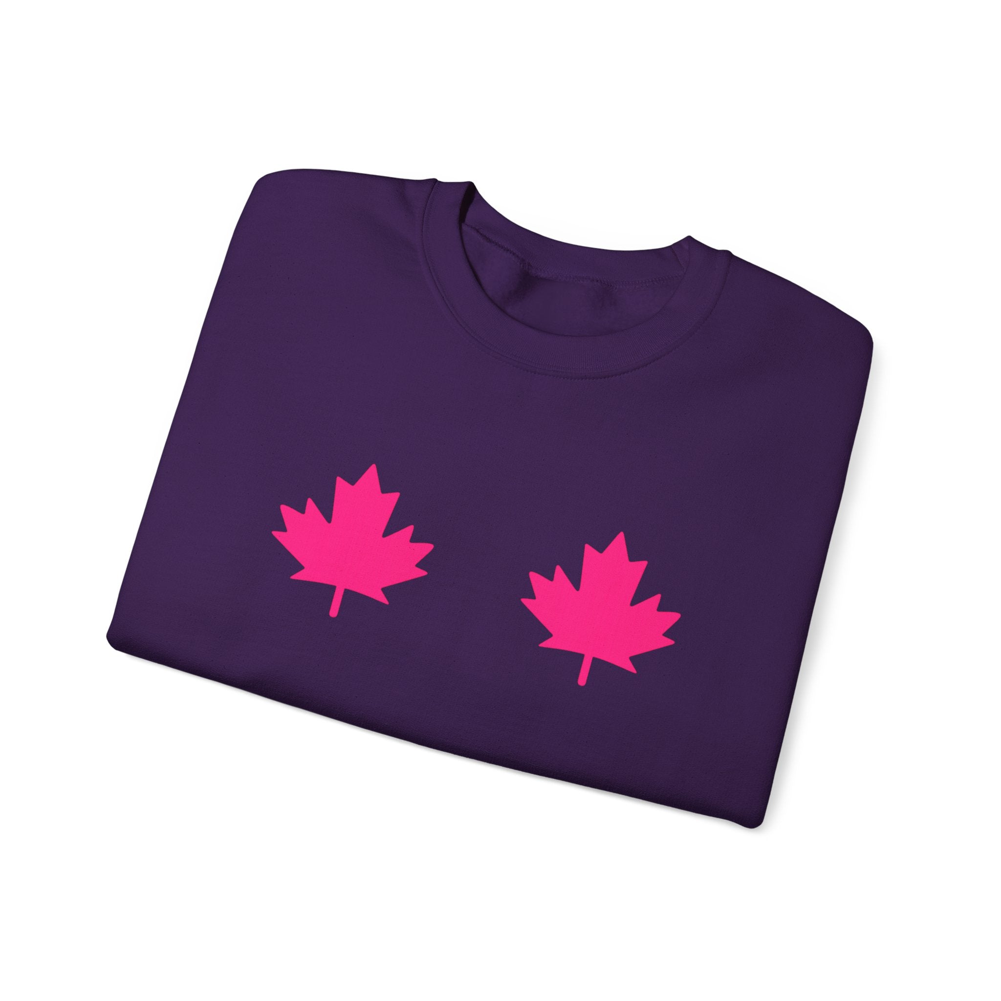 Purple Crewneck — Pink Maples